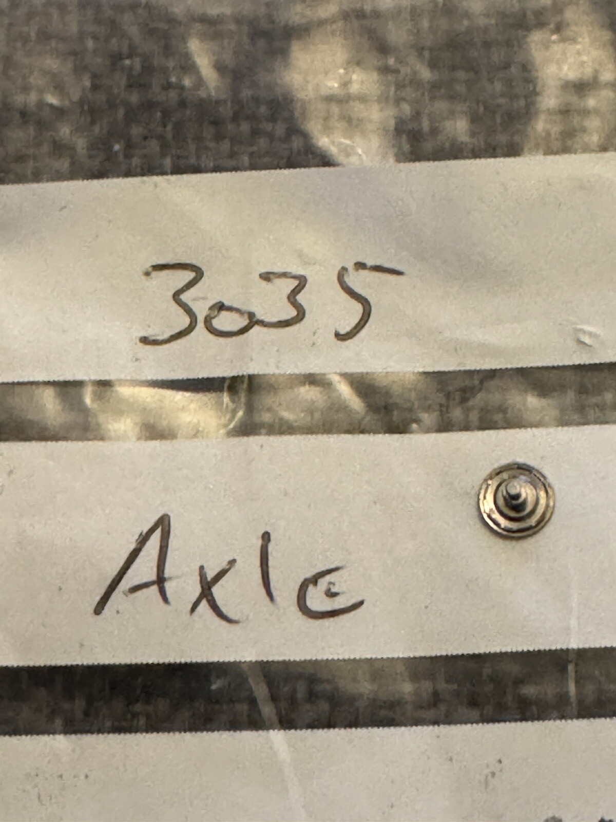 Oscillating Weight Axle for Rolex Cal 3000 3035 3055 3075 3085 (5064)