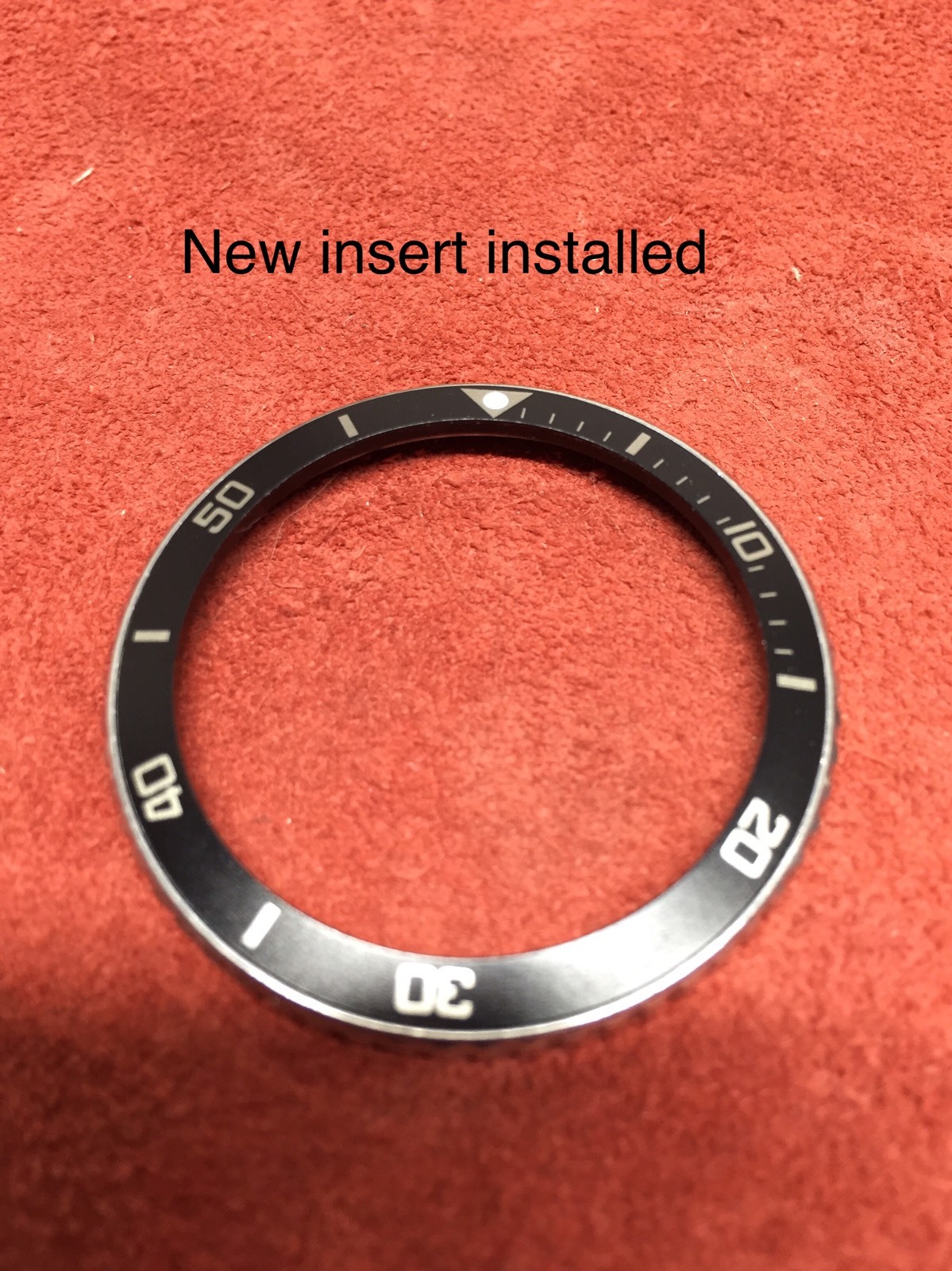 Custom Bezel Insert: Monnin Jumbo 980.006 844 Tag Heuer 1000 Professional Diver