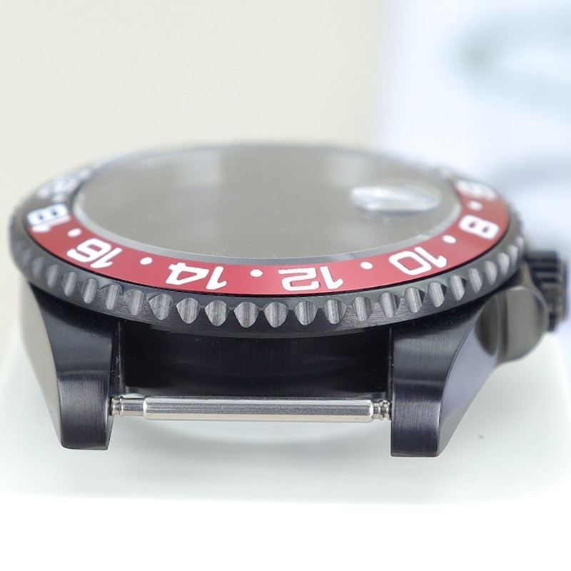 40mm Modify gmt master Mods Two-tone Watch Cases Diving 10ATM For NH34 35 36 38