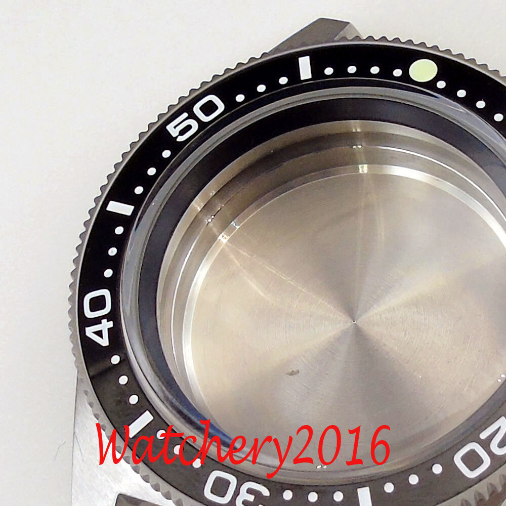 300m Dive 62MAS Watch Case for NH35 NH36 PT5000 ETA2824 Movement Domed Sapphire