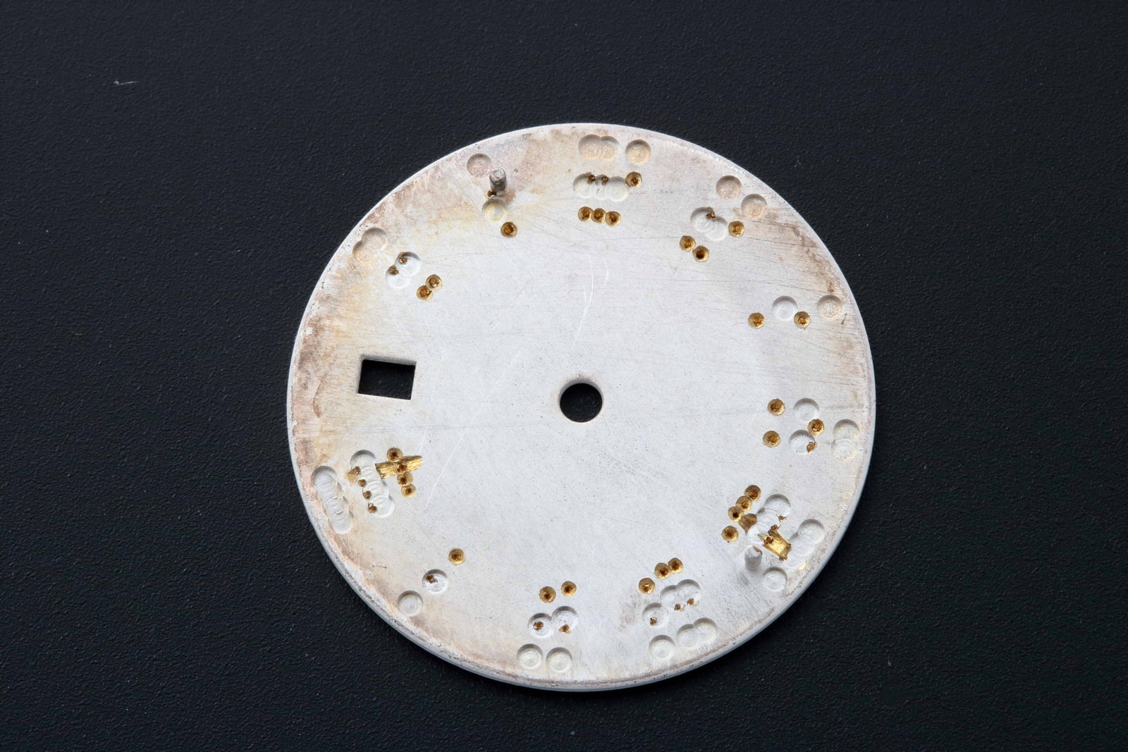 GENUINE IWC Man’s Face Portrait Logo Date Rare Collectible Dial Schaffhausen