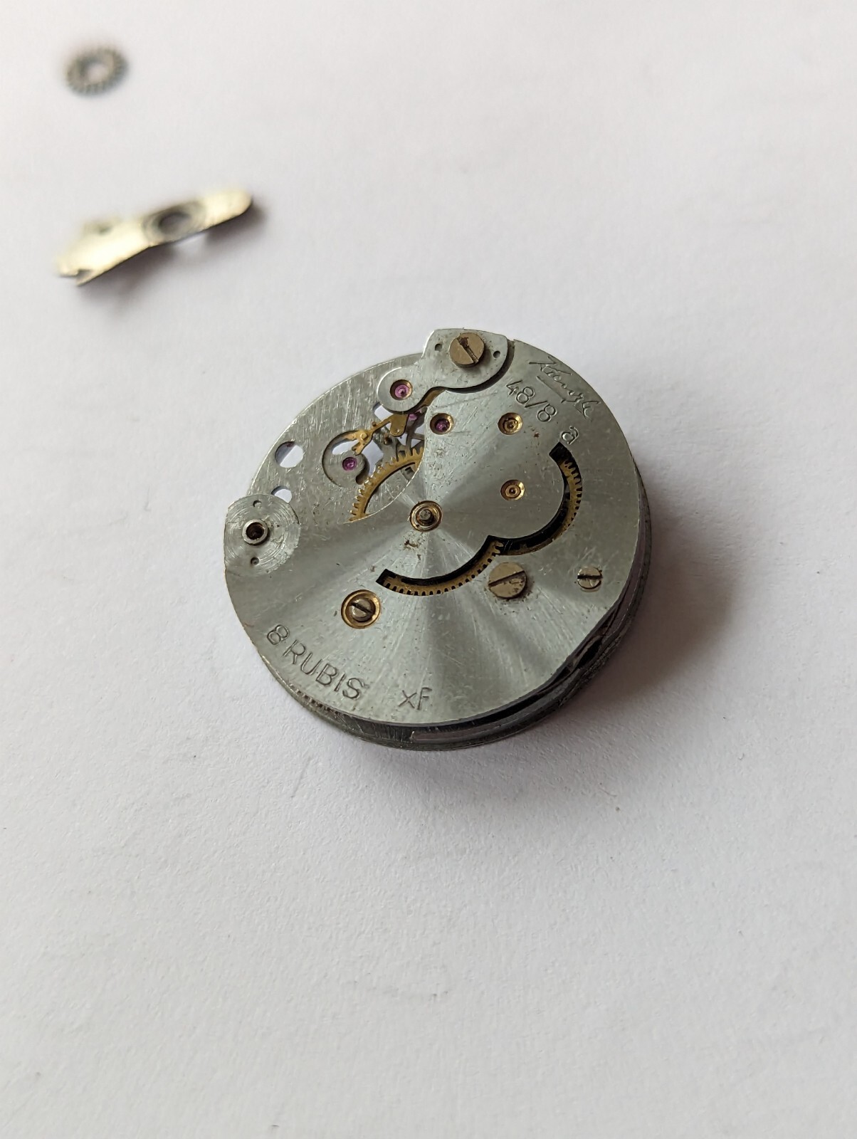 Vintage Kienzle 48/8 Mechanical Watch Movement (Incomplete)