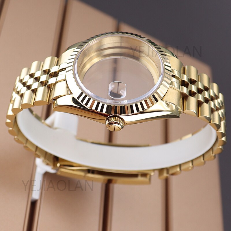 316 stainless steel 36mm/39mm Watch Case nh35 Jubilee Bracelet For nh36 Movement
