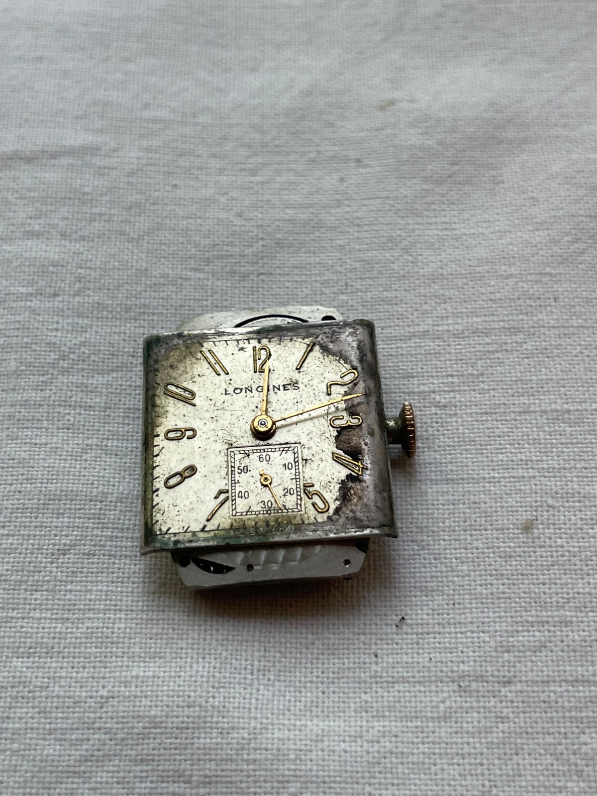 Longines 9L – movement for mens watch RUNS, lot0308