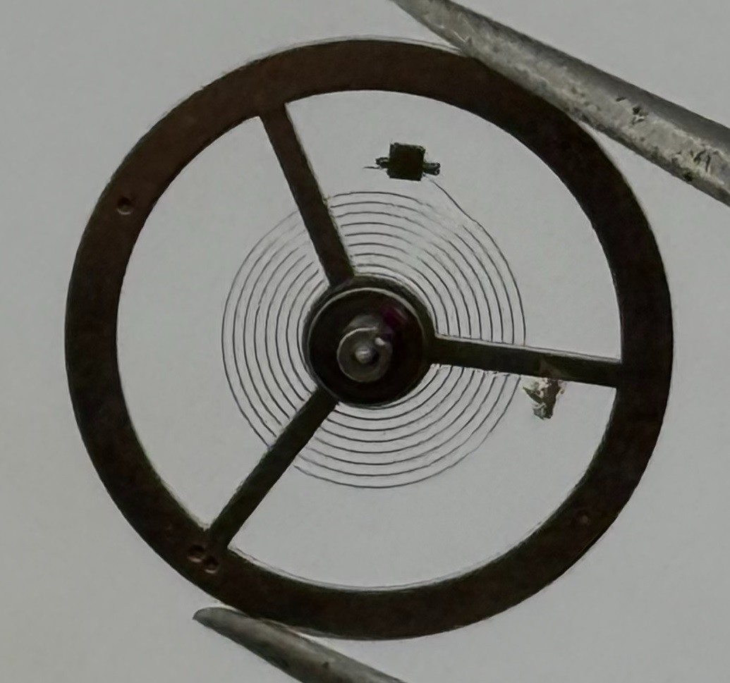 BFG 582 Balance Wheel Complete And Spring 13½’’’ 1782 Watch Movement Parts NOS