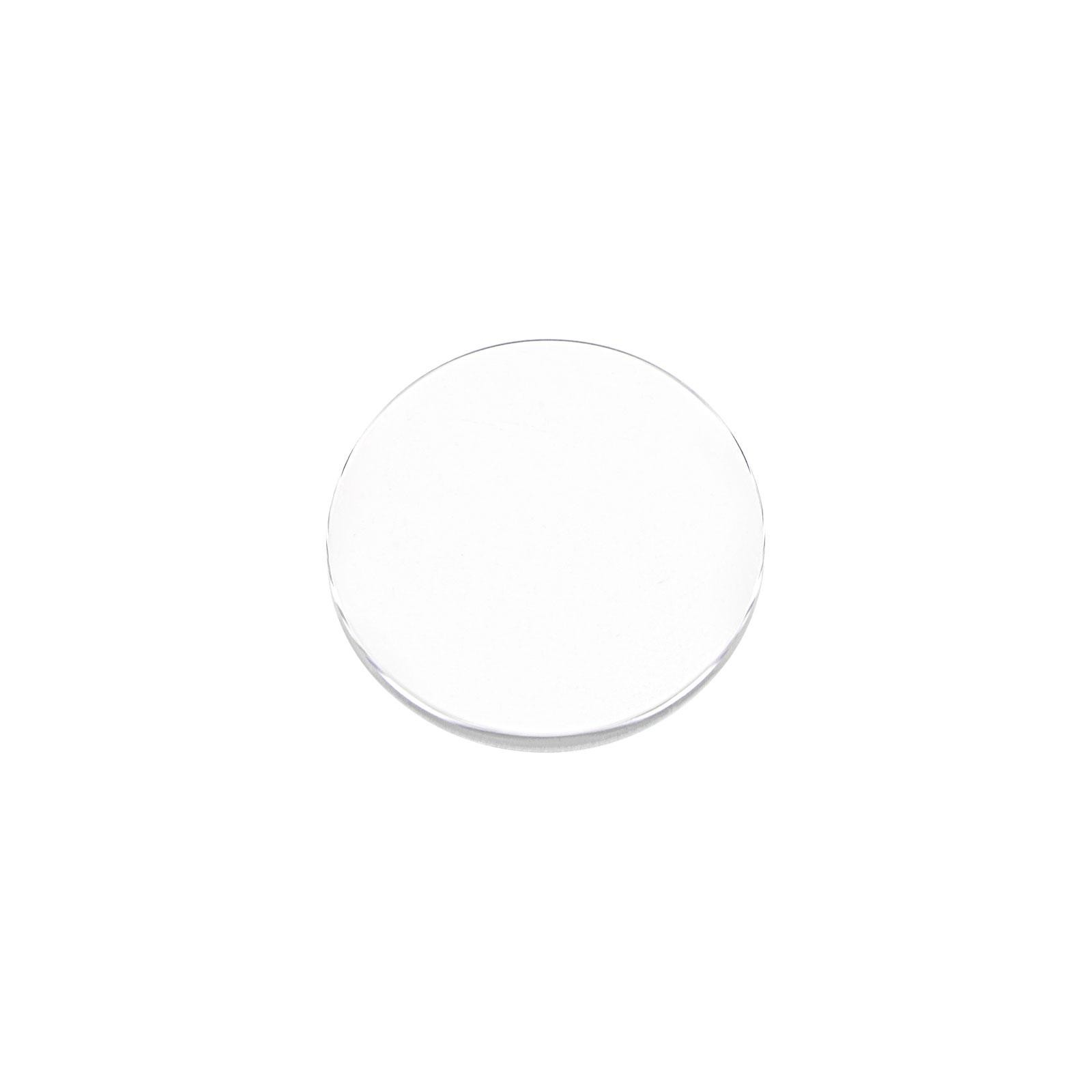 19.5mm Dia. Watch Glass Sapphire Crystal Lens, Round Flat 1mm Thickness Clear