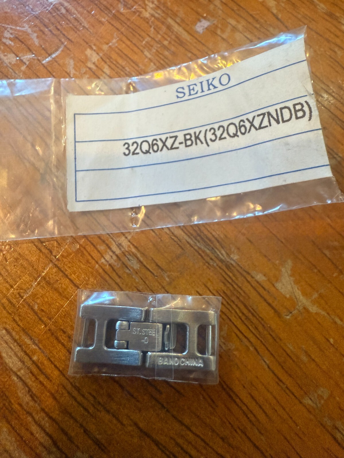 NEW VTG 1970’s 80’s Ladies Seiko Watch Clasp Link Silver 32Q6XZ-BK XZNDB 8.5mm