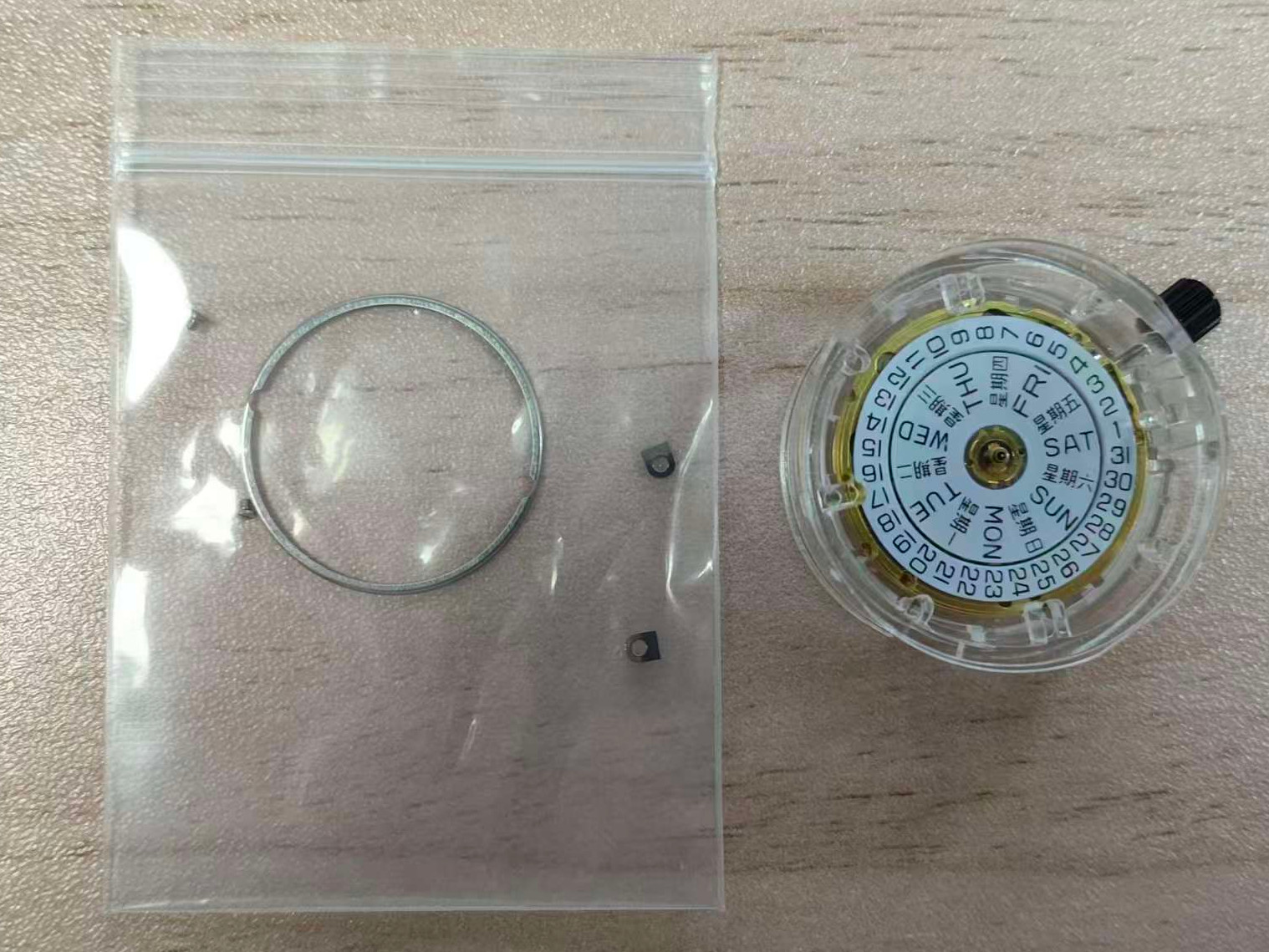 Clone ETA 2836 2836-2 Automatic Movement for Seagul st2146 Gold 2024 NEW ENGRAVE