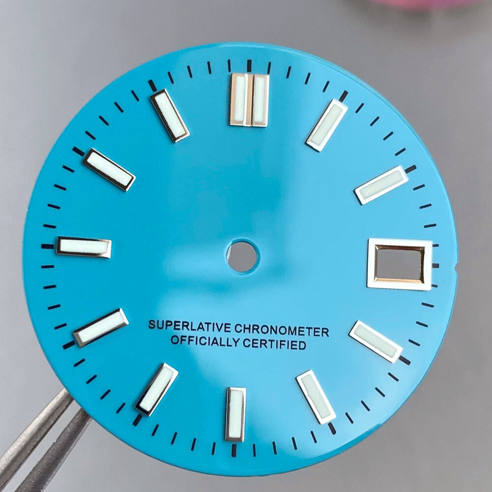 29mm NH35 Watch Dial MOD Face for NH35 NH36 NH38 4R35/36 Movement Sunburst Dial