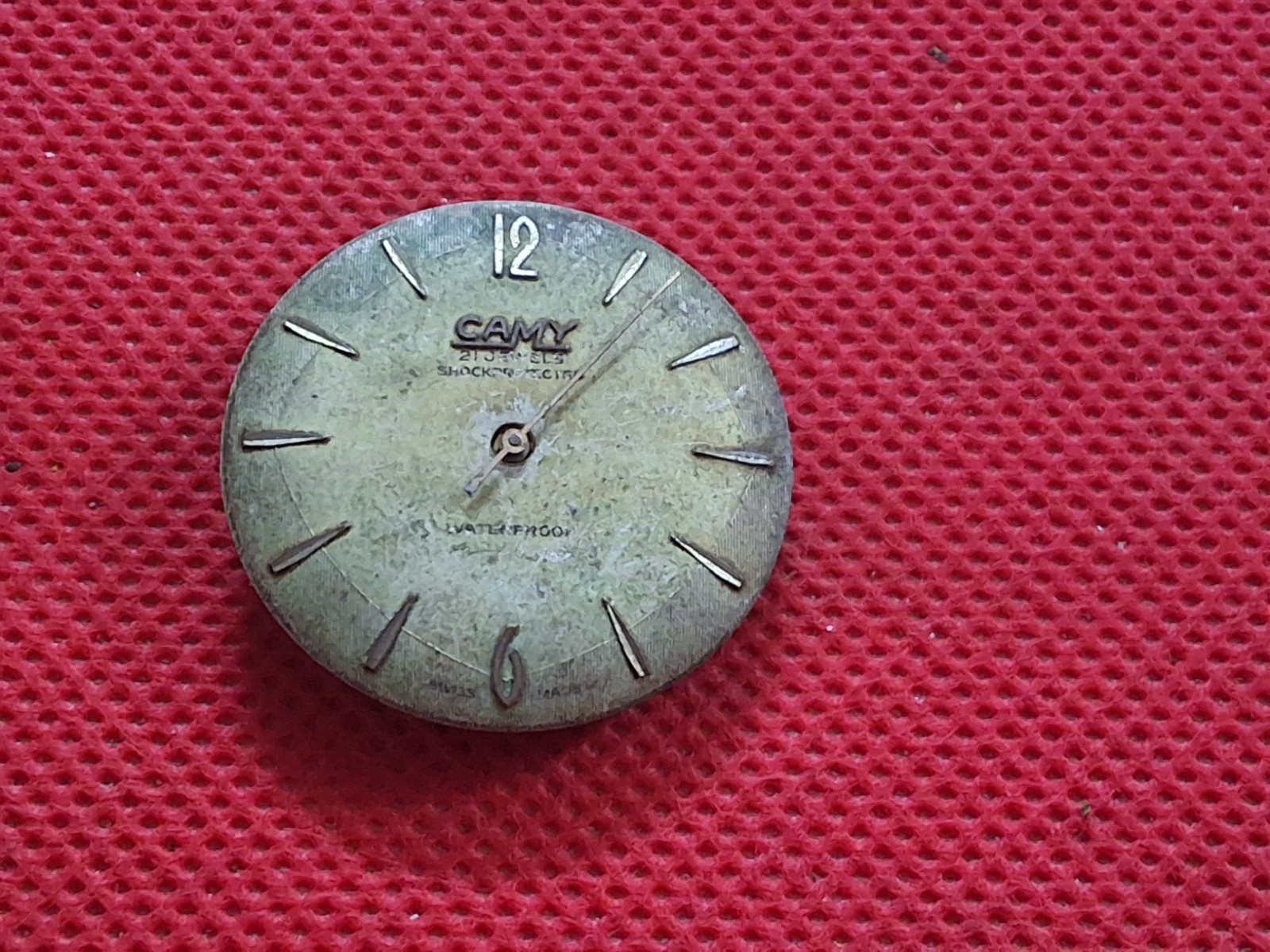 Vintage CAMY 21 Jewels Manual Wind Wrist Watch Running Movements Swiss Made.