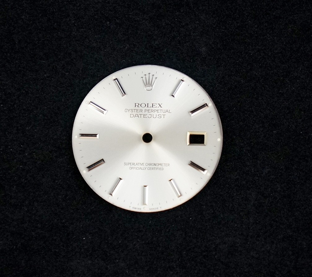 Genuine Rolex Oyster Perpertual Datejust Watch Dial For 36mm Case 16234 16014
