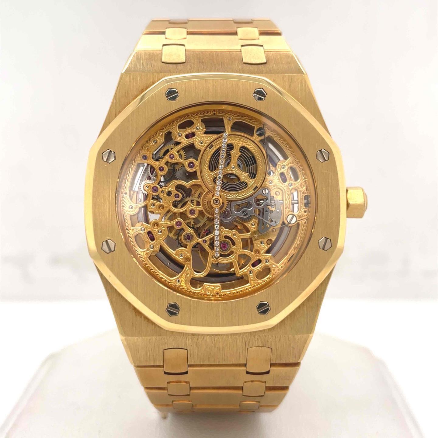 Audemars Piguet Royal Oak Skeleton 39 mm 18k Yellow Gold Limited Men’s 14789BA