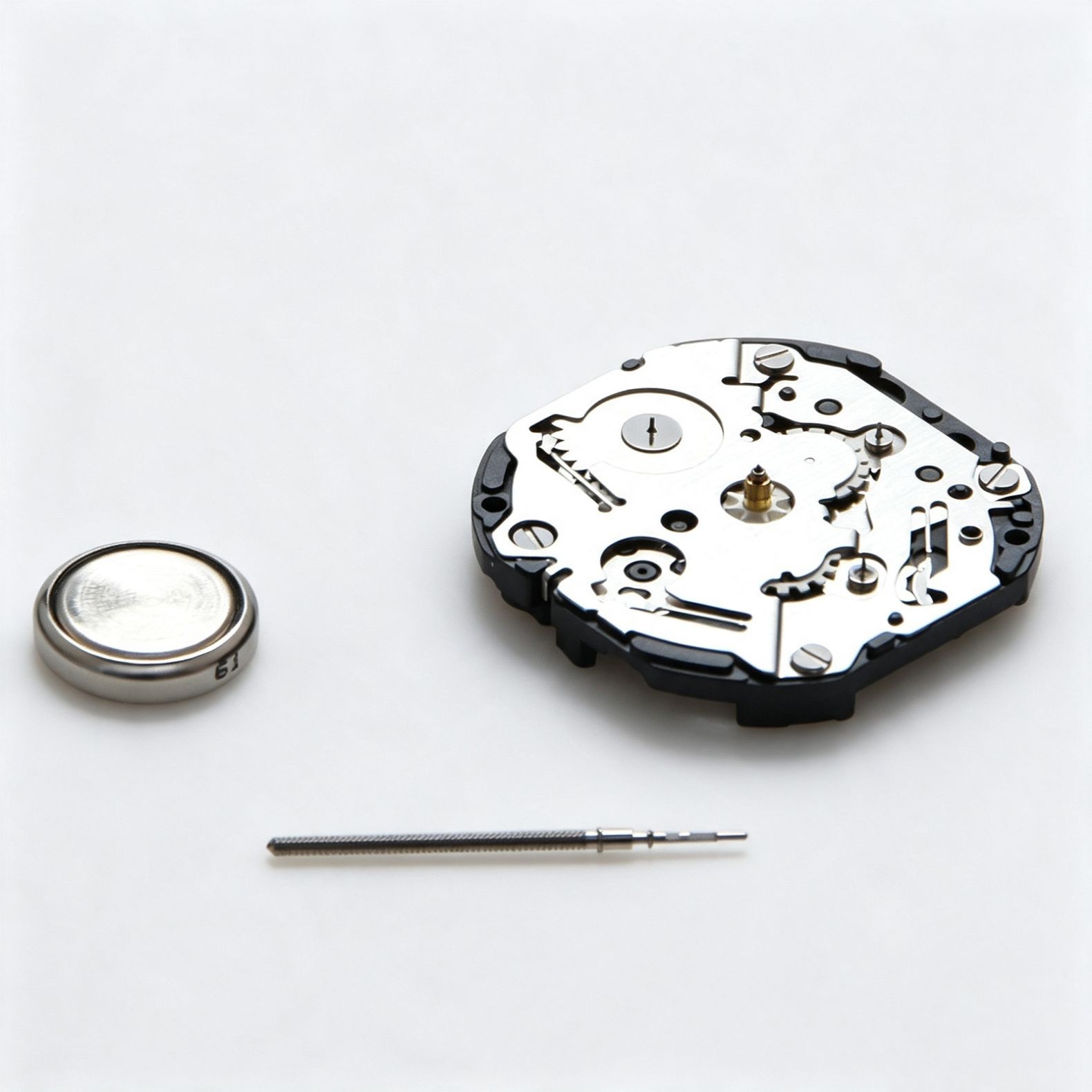 3 Hands 3 Eyes Quartz Watch Movement Parts Durable Strong For Japan VX3JE Watch