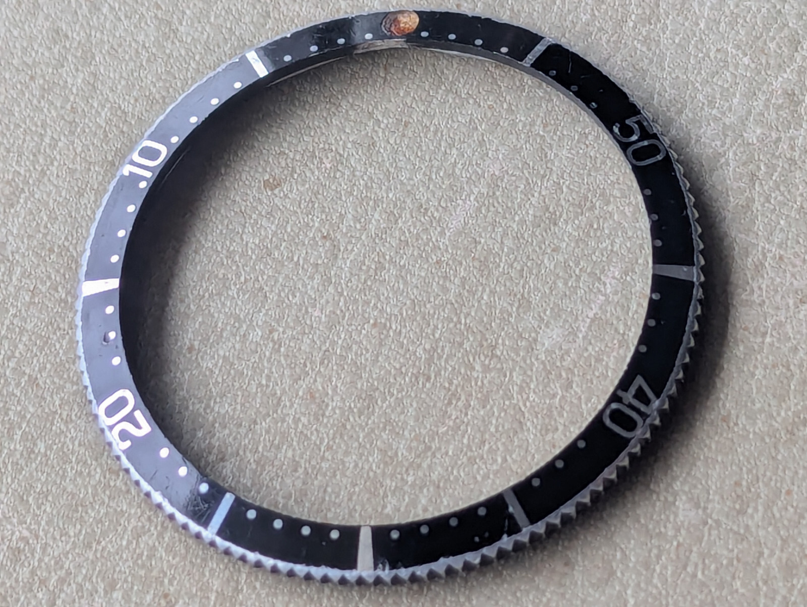 Vintage Early 1960’s 1st Gen Titus Calypsomatic 5913 Diver COUNTDOWN BEZEL ONLY