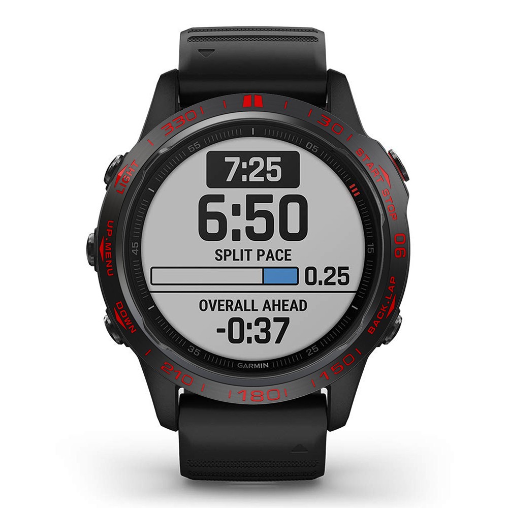 For Garmin Fenix 6 Watch Bezel Ring Cover Frame Metal Case Replacement