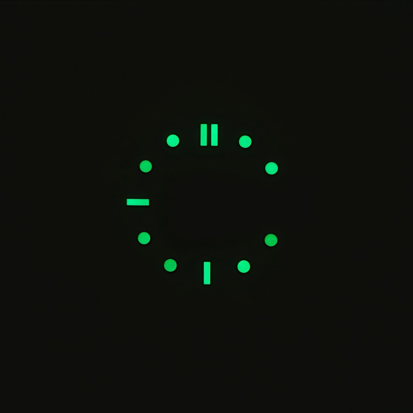 31mm SeaMaster Watch Dial Green Lume For NH35 NH36 Movement Watch Parts