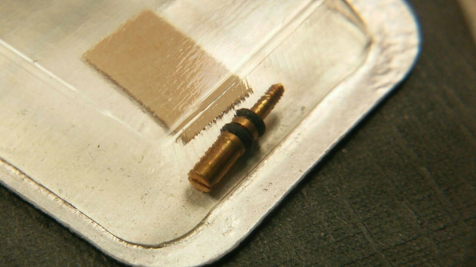 Genuine Rolex 18K Gold Screw For Daytona Pusher 24-P404-8 Factory sealed Package