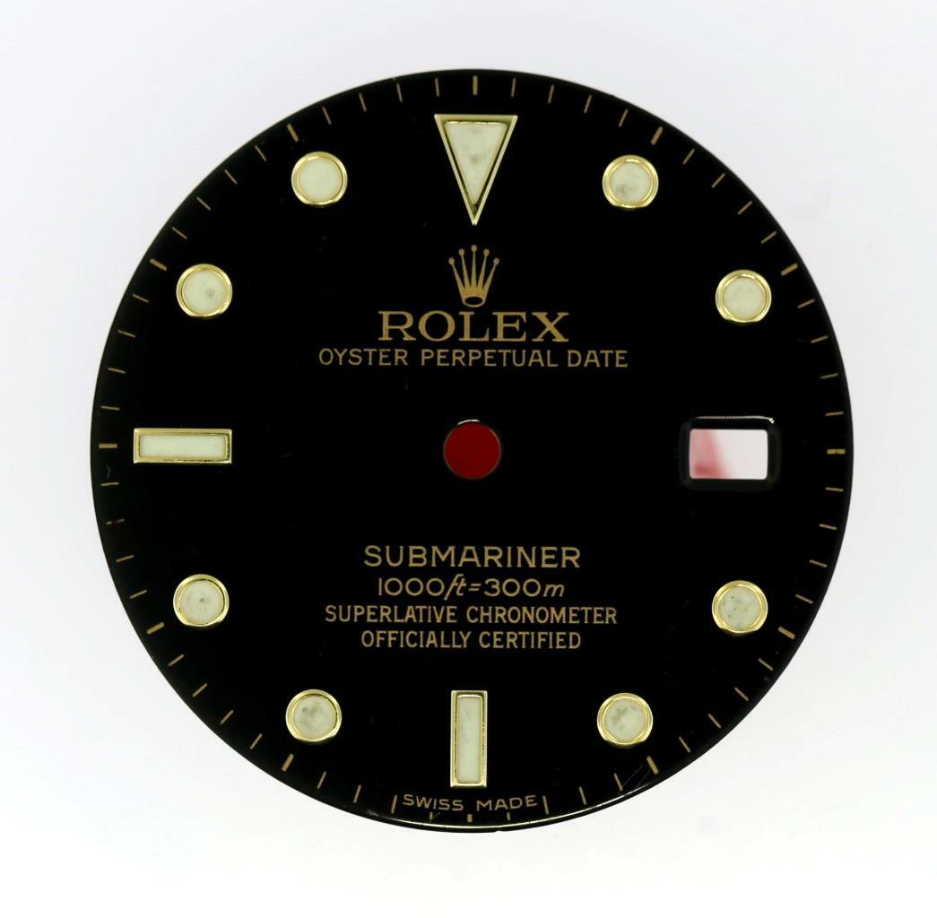Original Men’s Rolex 40mm Submariner 16618,16803,16808 Black Dial 2Tone Gold #F6