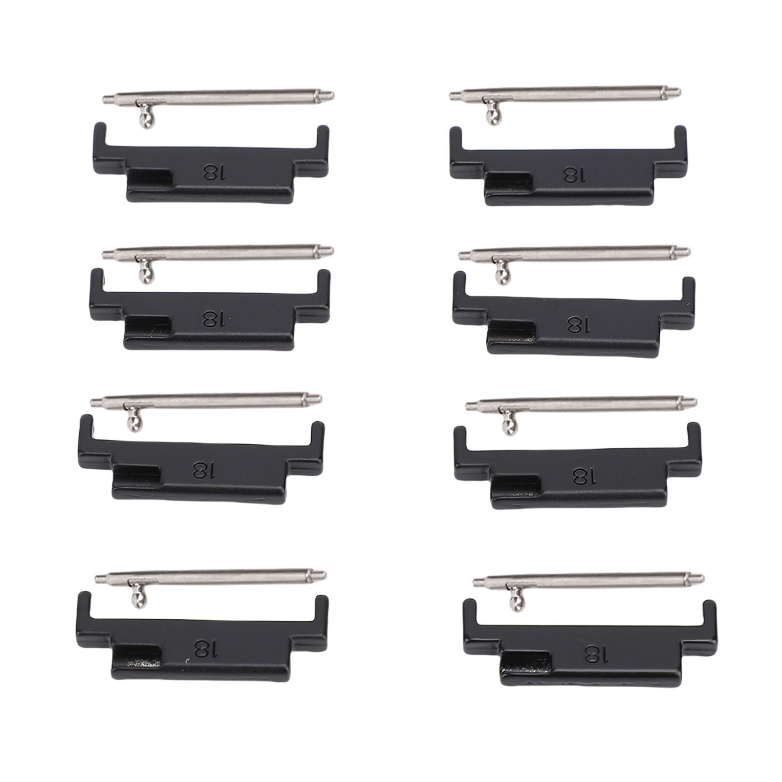 4 Pairs Metal Watch Band Adapter Set Durable For Smart Watch Recommended