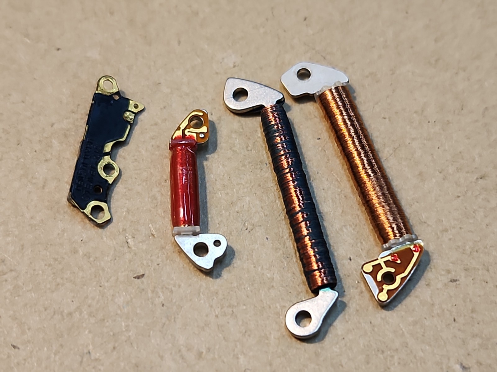 Lot Of Mixed NOS Circuits Coils Quartz Watch Movement Parts Repairs Spares
