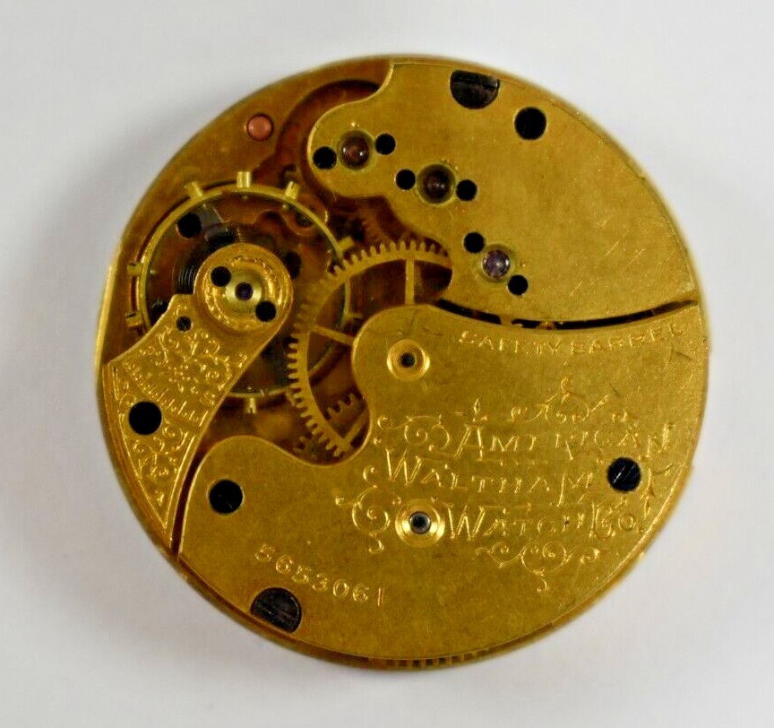 Vintage Waltham 62 0s 11J Pendant Set Watch Movement lot.t