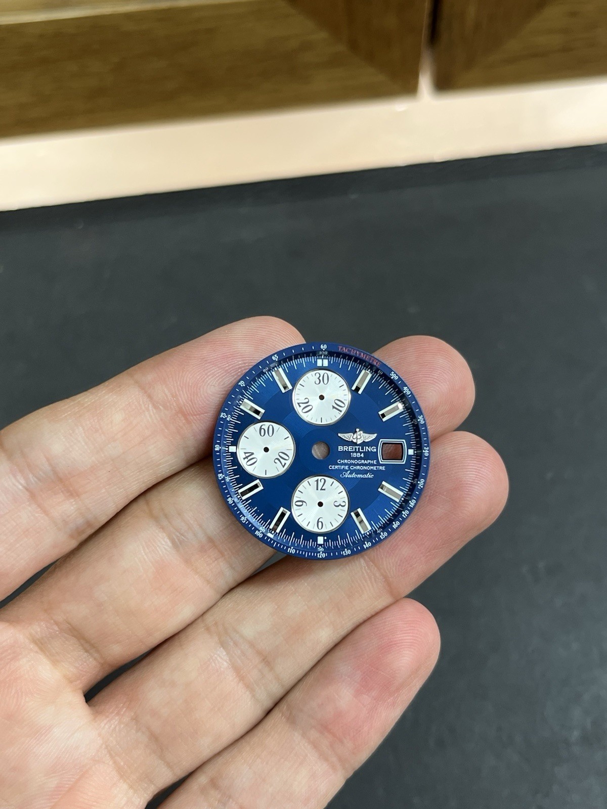 Genuine Breitling Chronomat Evolution 44mm Dial Blue A13356