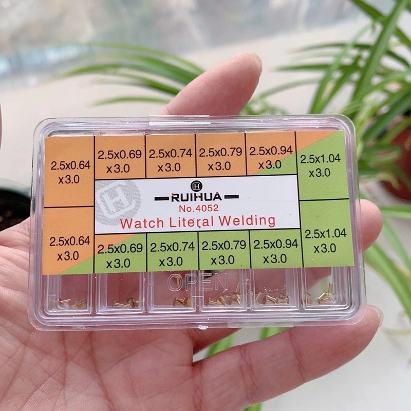 60pcs Multi Sizes Dial Feet Stickers Watch Movement Repair Watch Spare Parts A