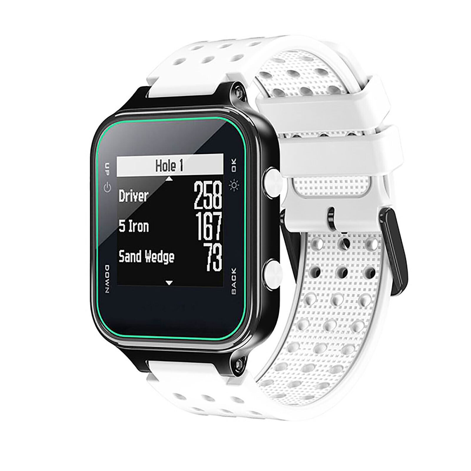 For Garmin Approach S20 Smart Watch Silicone Watchband Wristwatch Strap Bracelet