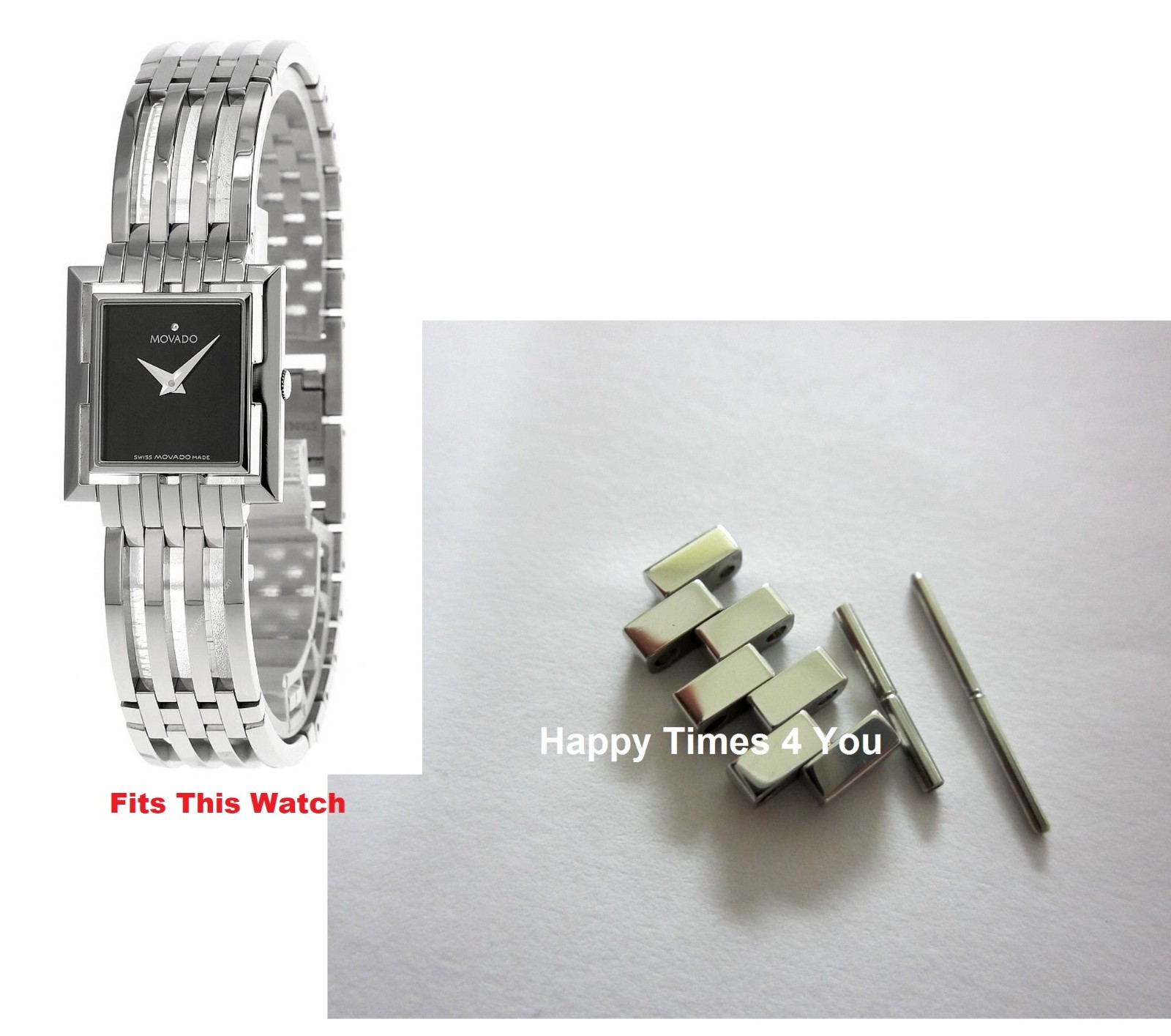 Movado Esperanza Women’s Tank Watch Sizing Link 84 A1 1330 1 S