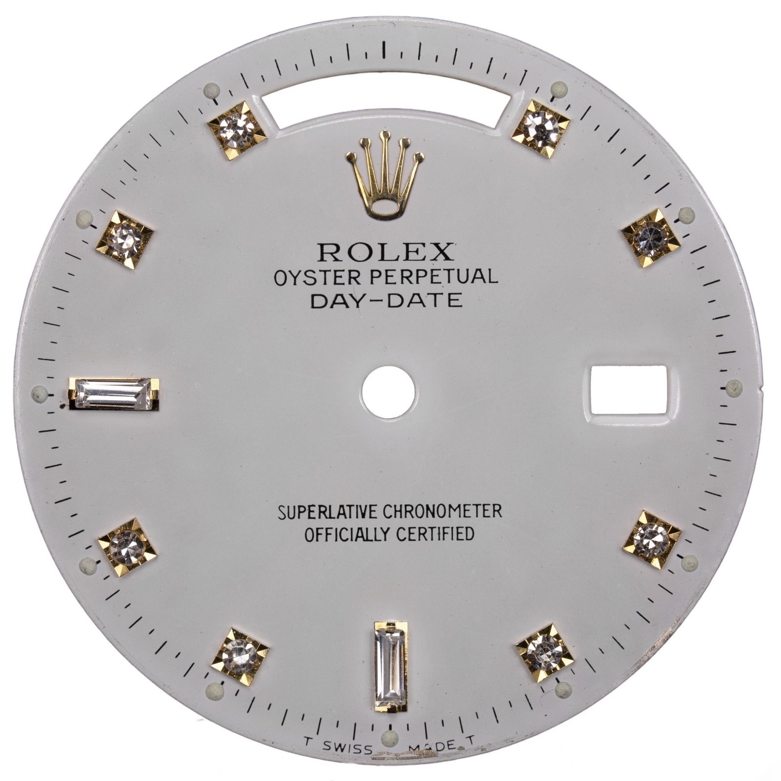 Rolex President – Day Date – 18038 18238 -White diamond dial