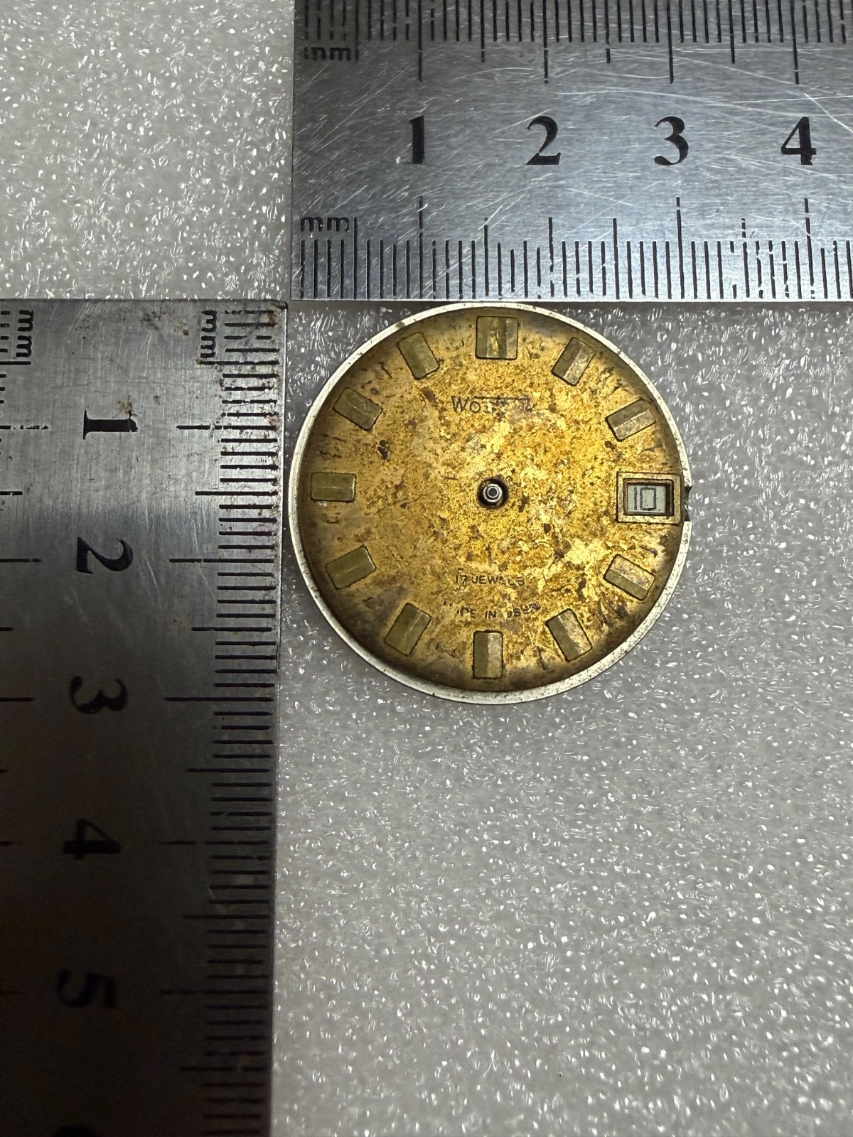 Watch movement USSR Vostok Cal.2414A plus Dial.For parts.