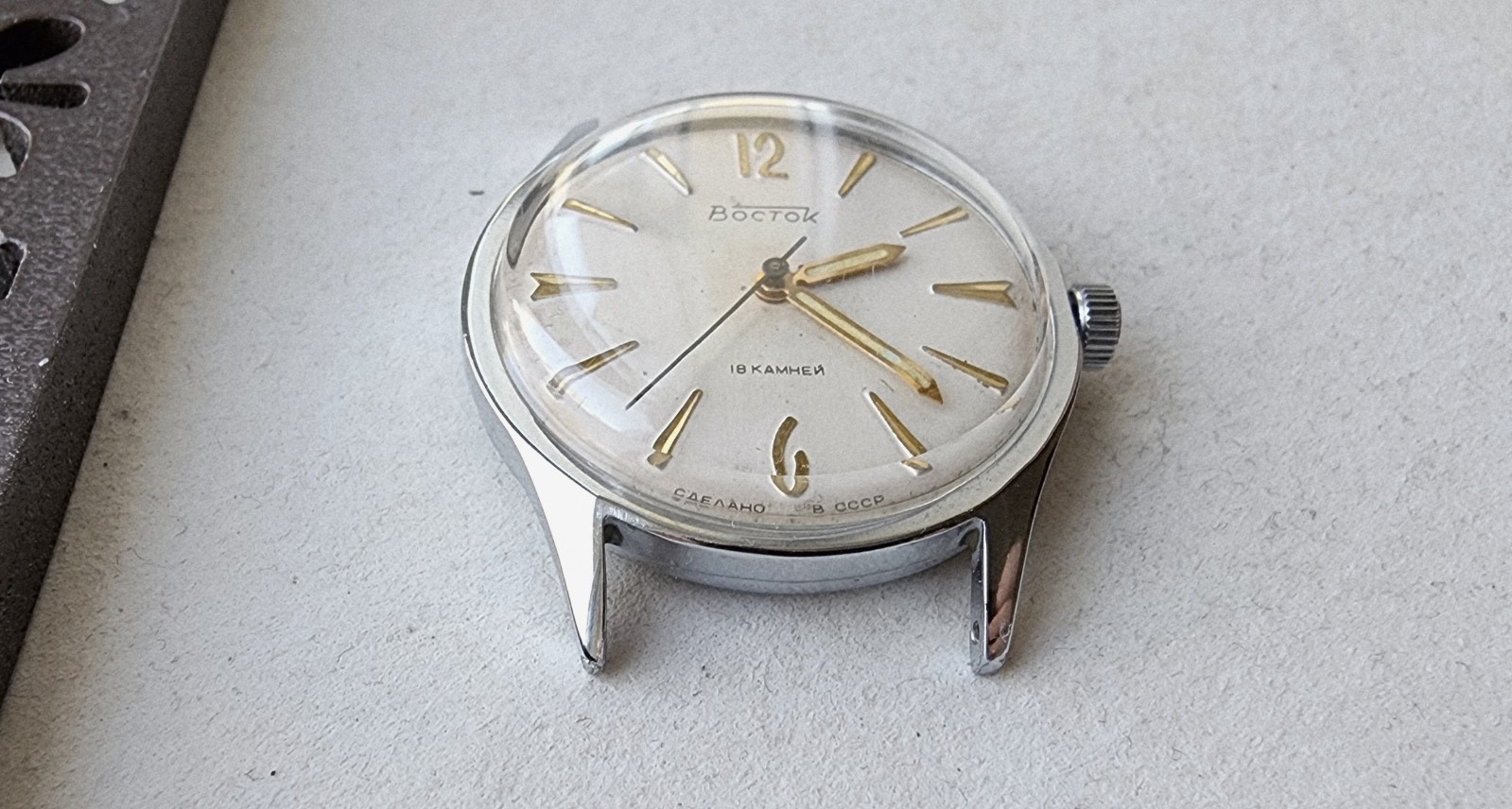 Vintage watch VOSTOK. Vostok export edition. 60s. MADE IN USSR. Soviet.