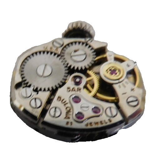 BULOVA 5 AR VINTAGE 17 JEWELS 10 K. R.G.P. CASE. ORIGINAL CROWN