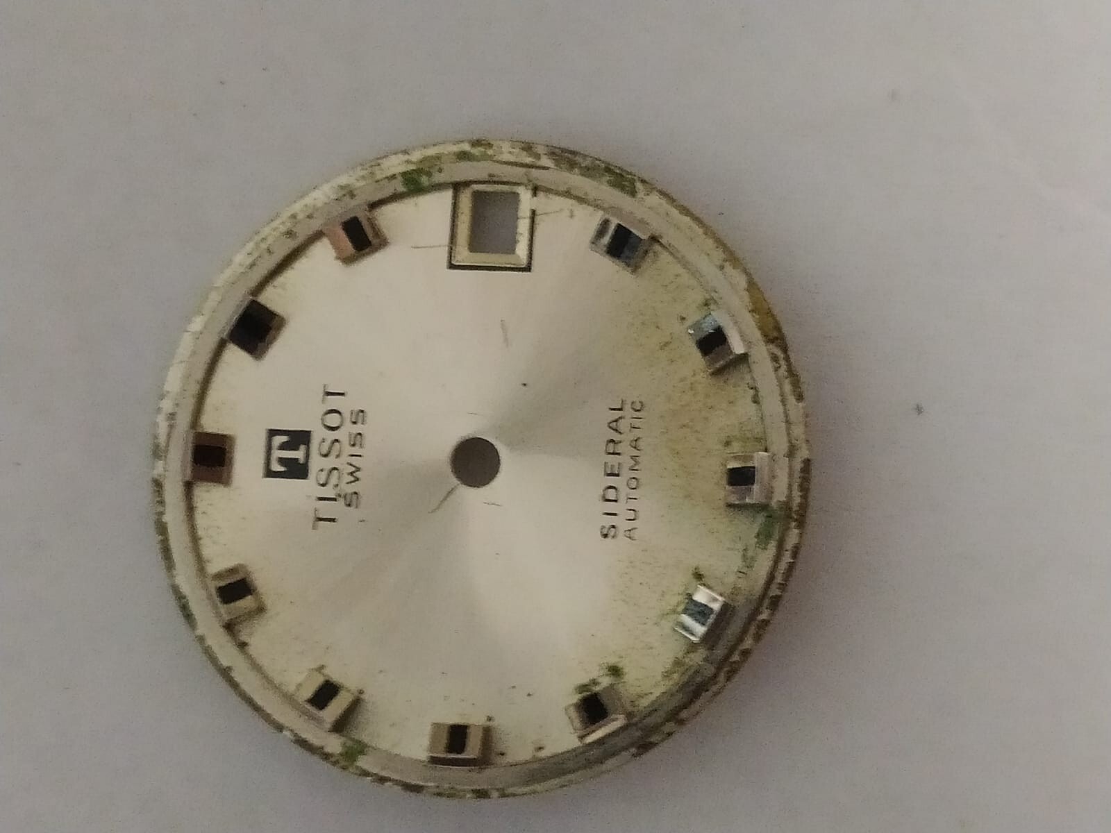 Tissot Sideral 784-2 Silver DIAL 26.50 mm for parts Used