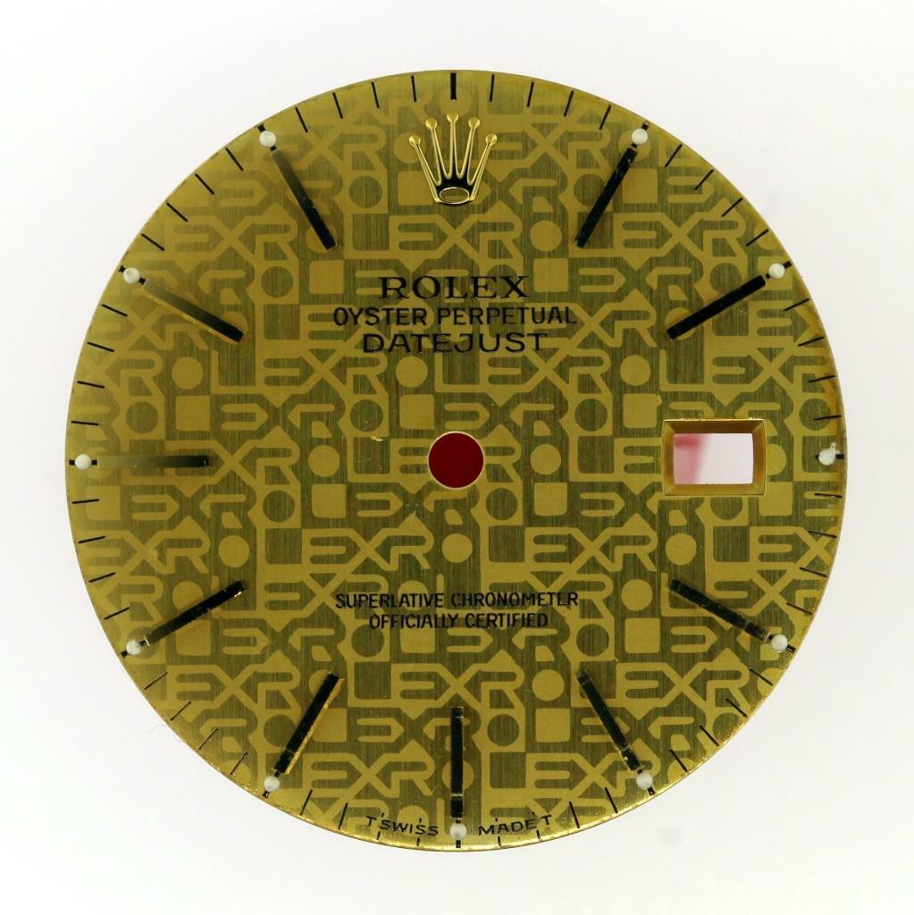 Vintage Men’s Rolex DJ 36mm 16233 16238 Champagne Jubilee Stick Dial 2Tone #A6