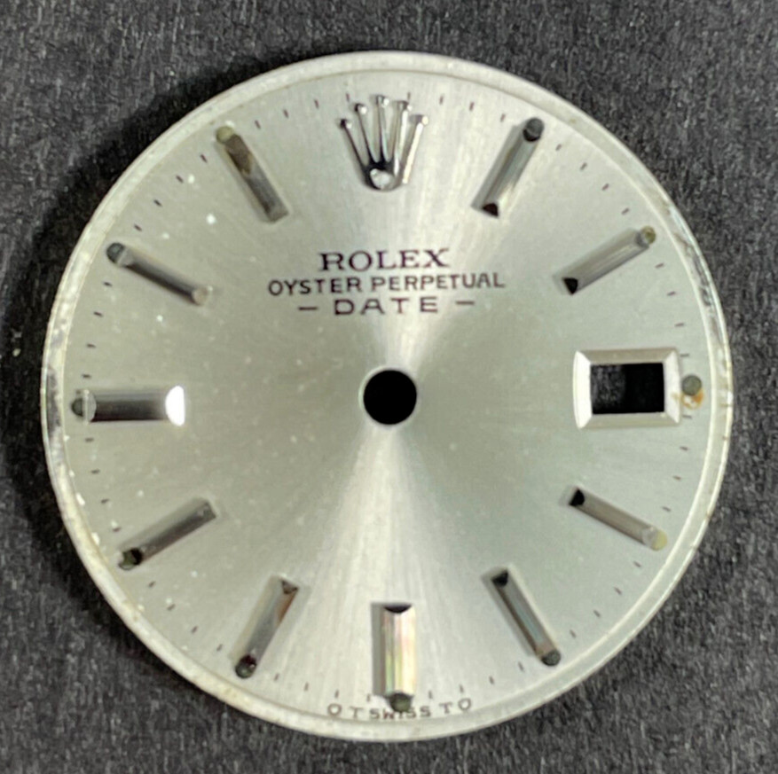 Vintage Rolex Oyster Perpertual Date Watch Sigma Dial For 26mm Case 6517 6519