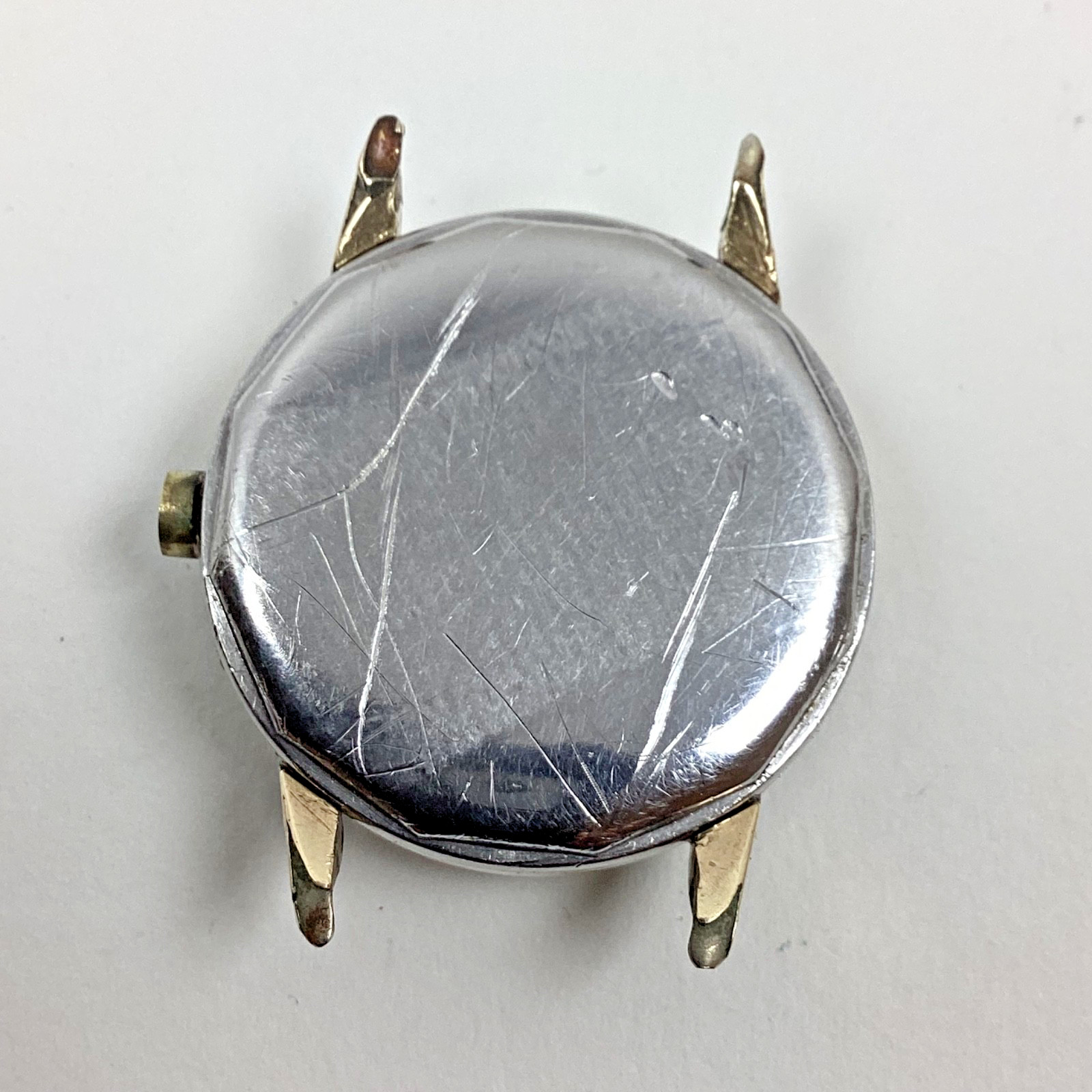 WWII Era Boulevard Military 10K GF Wrist Watch Case 31MM Case with Band