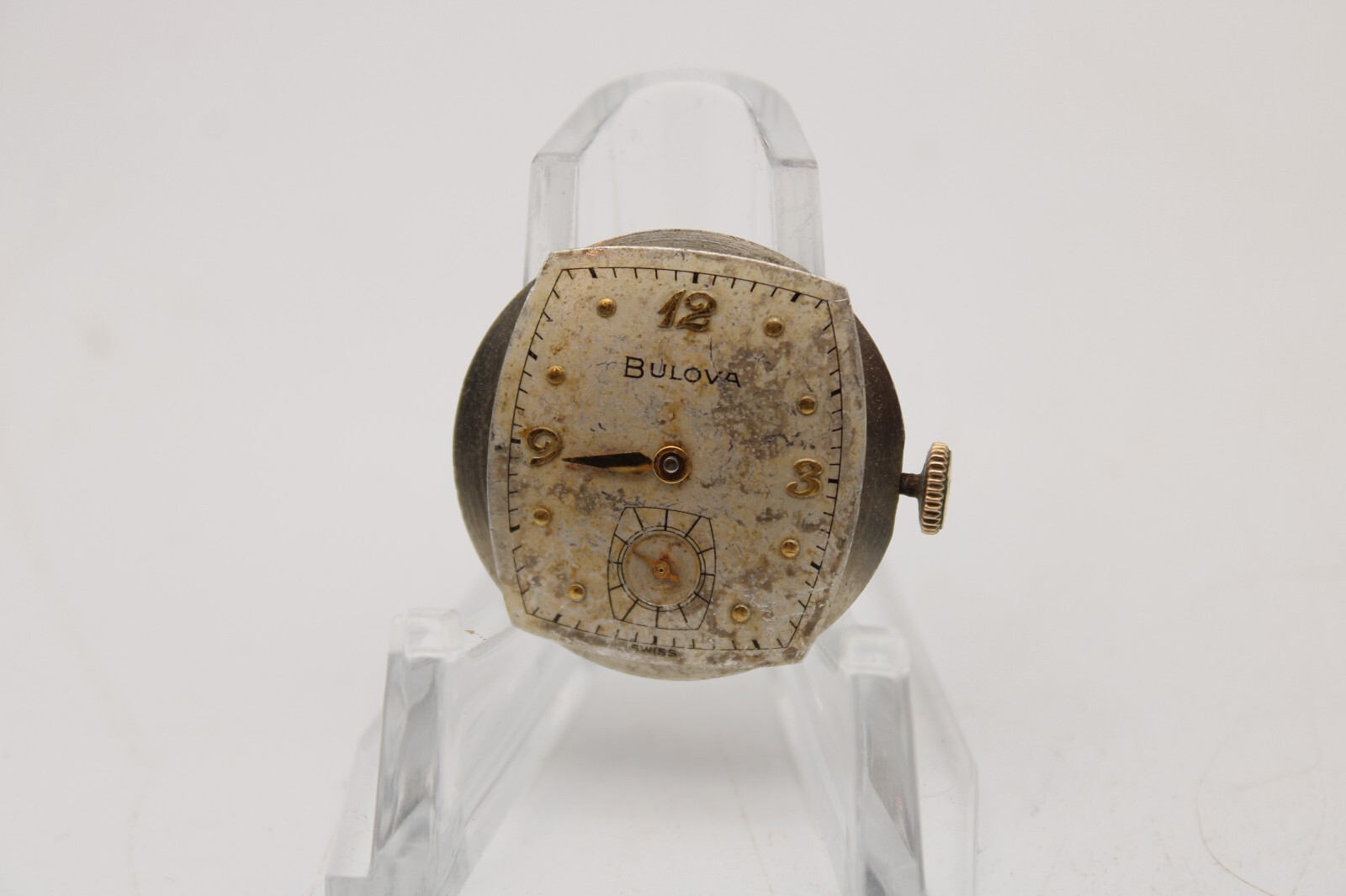 BULOVA WATCH MOVEMENT 11AC 17j BXW SWISS 25.4mm (GC2)