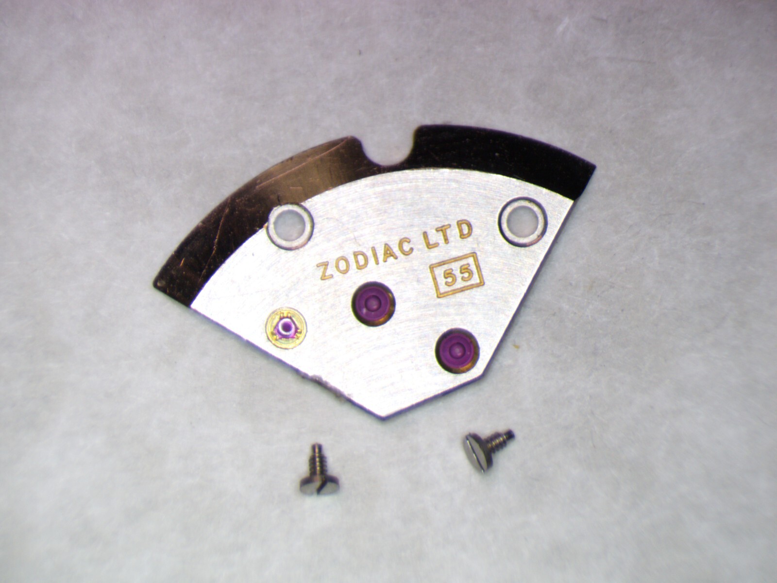 Zodiac 55 Peseux 330 0110 Train Wheel Bridge w/screws Parts, Repair