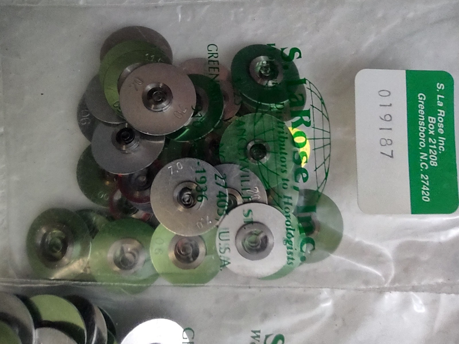 Odd Lot Watch Parts – Mainsprings, Clicks, Screws, Etc.