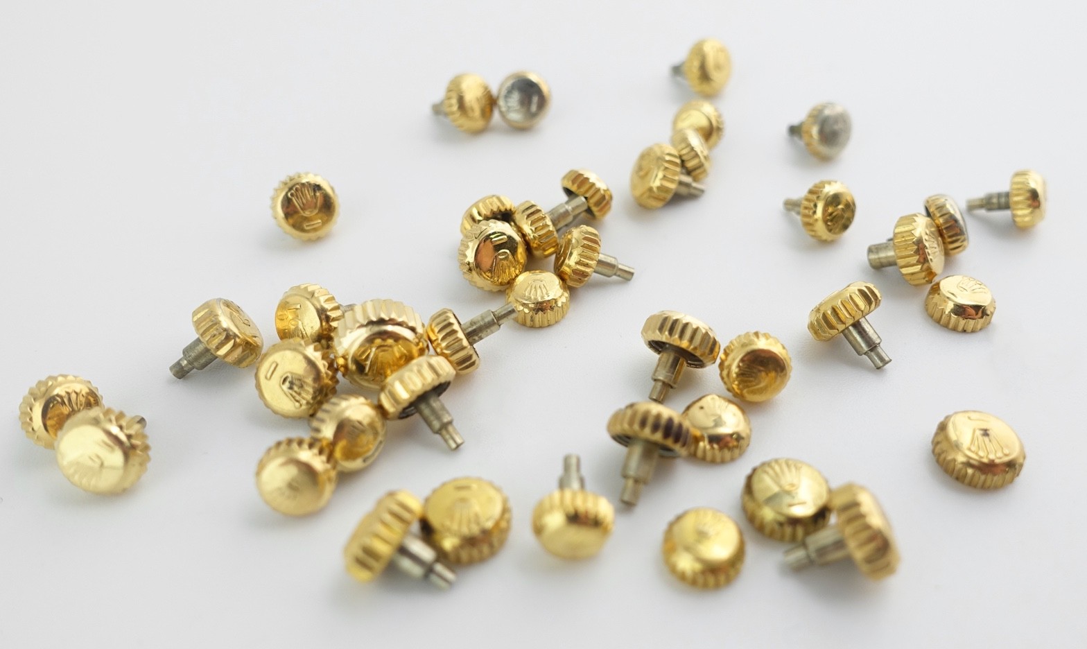 Rolex 18K Gold Crowns for Scrap Gold or Parts (Item #531)