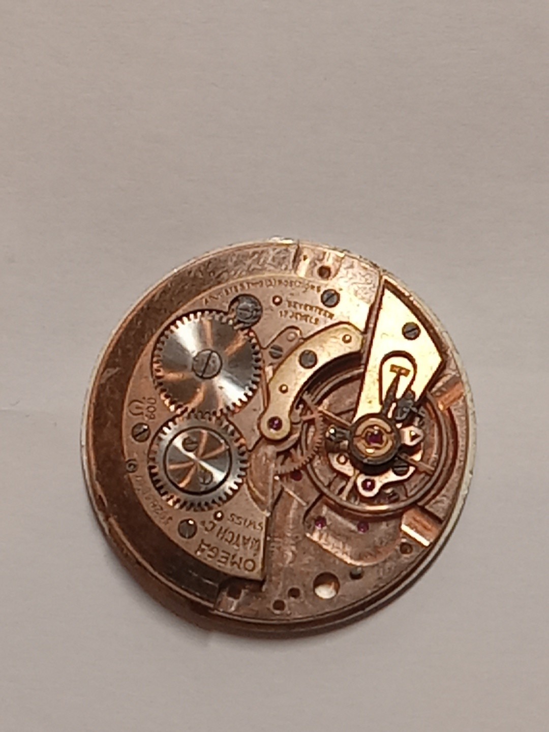 Omega Seawater De Ville Cal 600 Watch Movement 17 Jevels Mens Manual