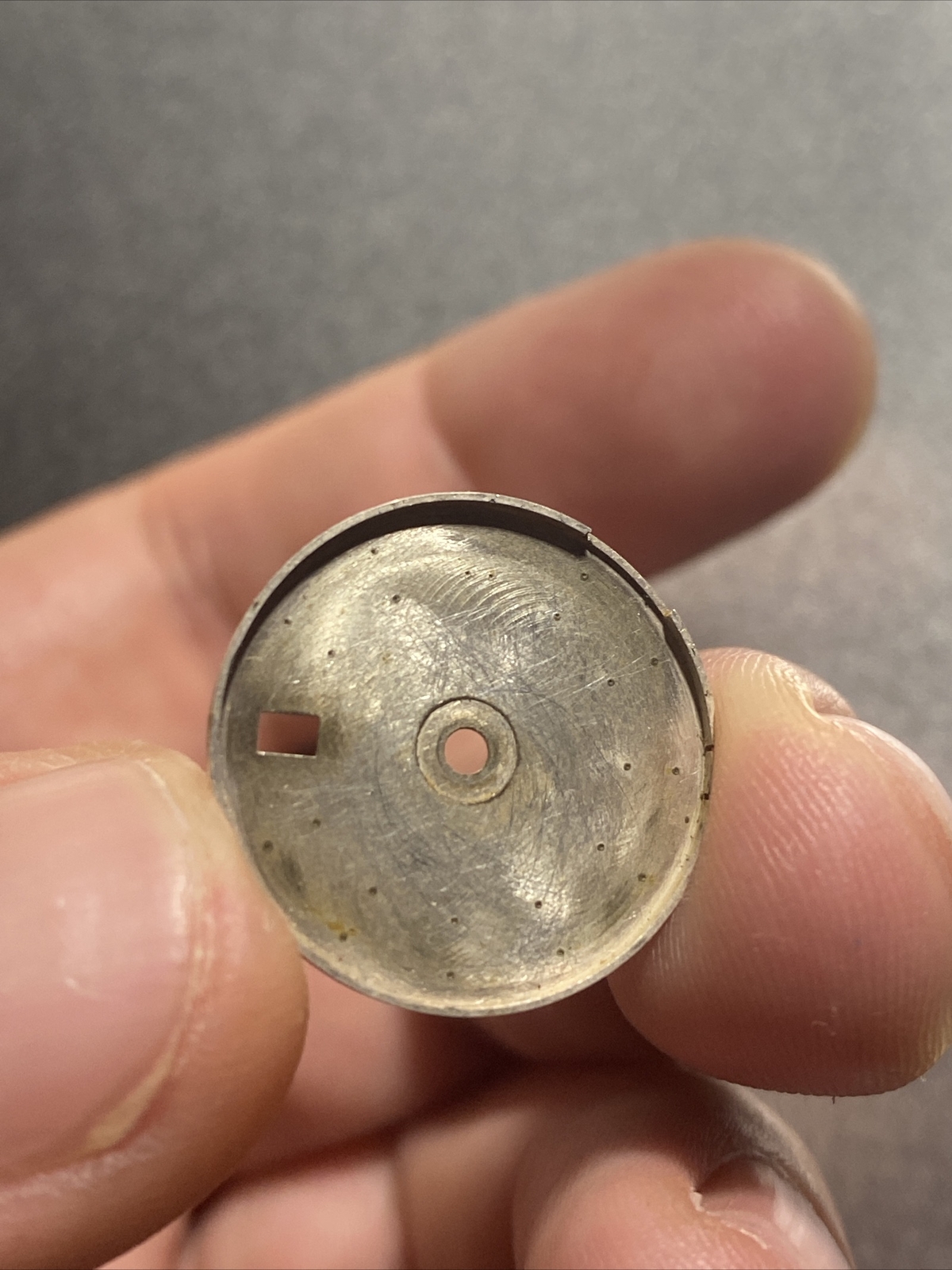 Genuine Rolex Silver Dial Lady Date 6917 6517 6916 6516 HAS SPOTS AND DAMAGE