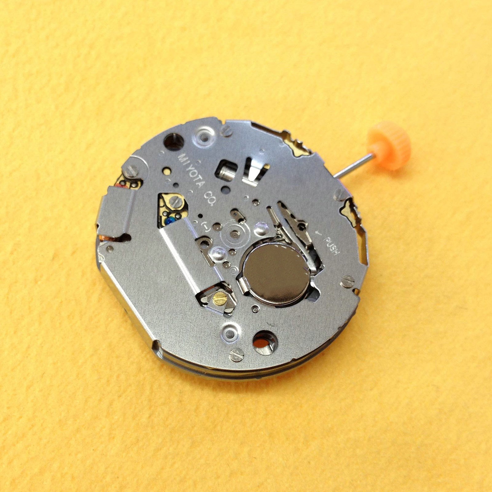 3 Hands Quartz Watch Movement With Battery Replacement For Miyota JS20