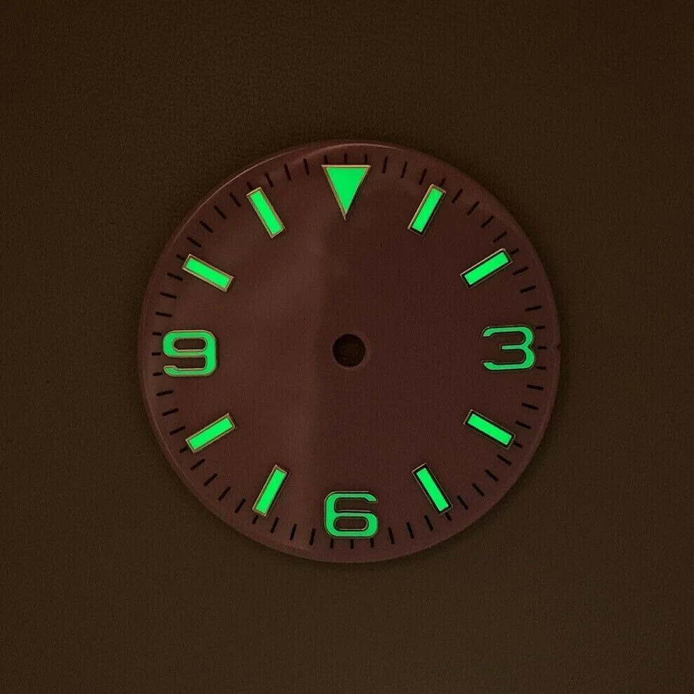 Dial 29.0mm No Logo for watch moding Sky Blue- fits NH35 Family of Movements