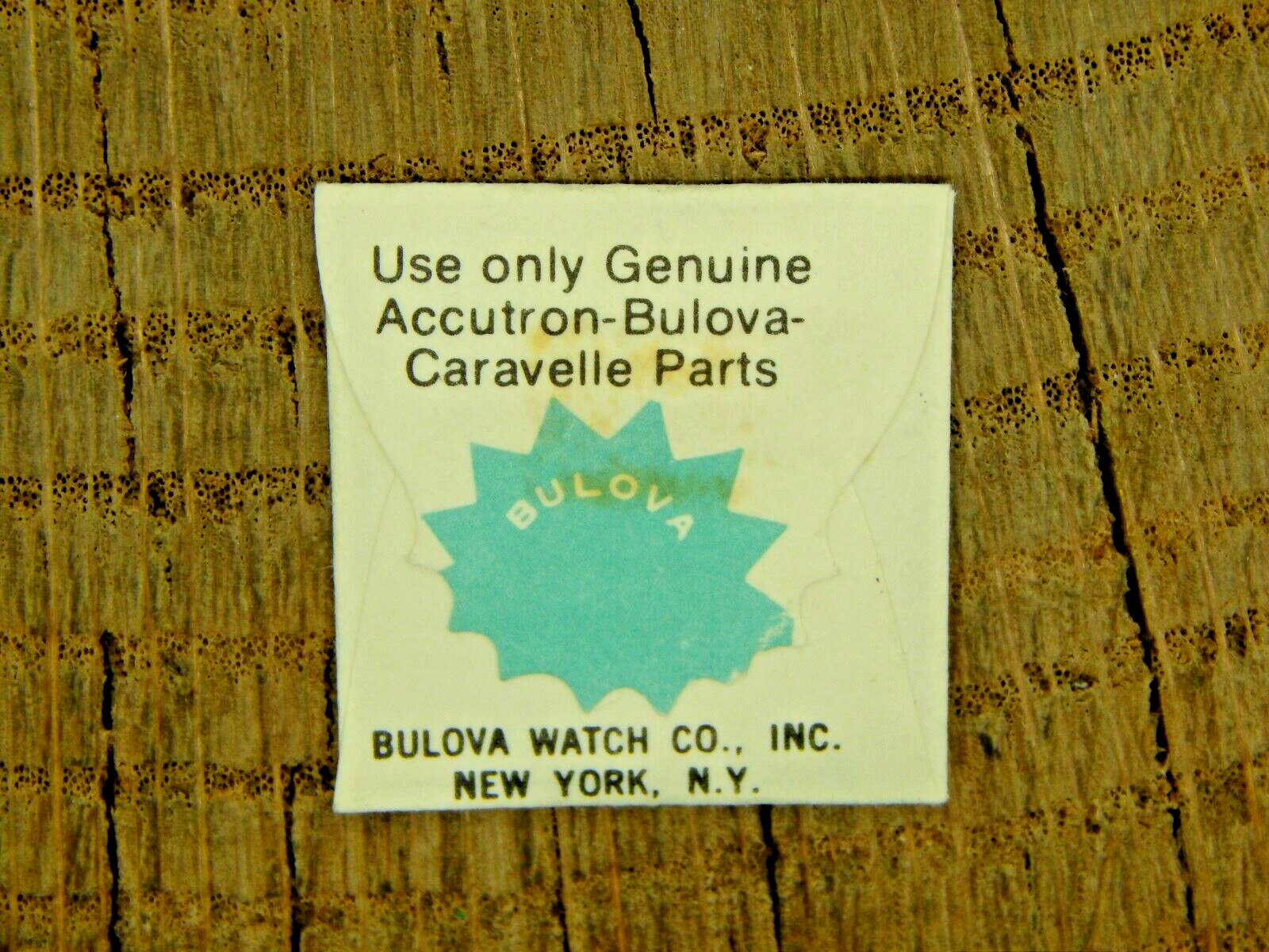 Genuine Bulova 2423.10 G 1/2 BLK STRIPE BAT 32 Set of Hands 63-64 Watch Part NOS