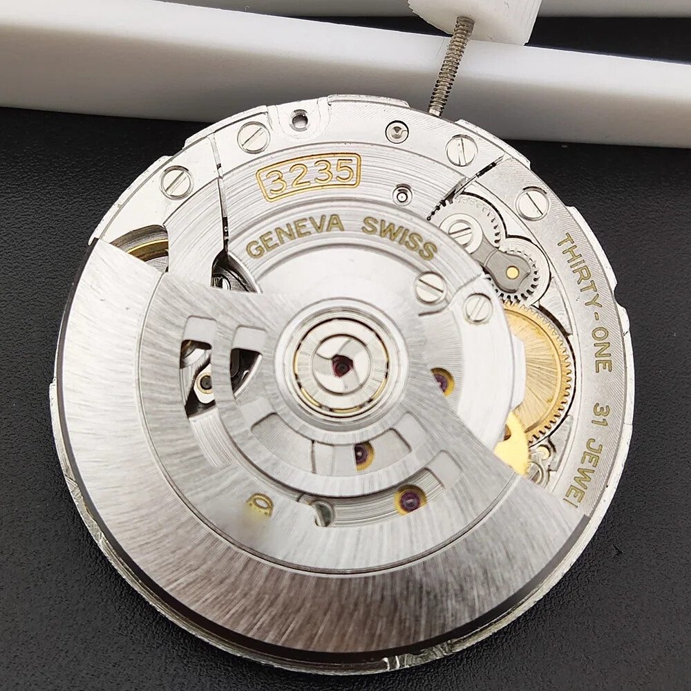 Mechanical Movement Engraved Automatic Compatible with Balance Wheel 41mm