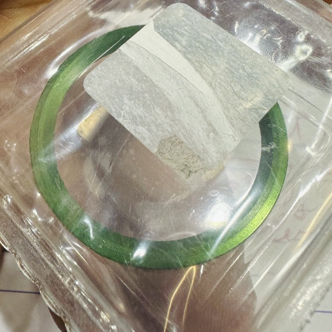 Rolex NOS Green Kermit Insert For Submariner Model Ref 16610 LV