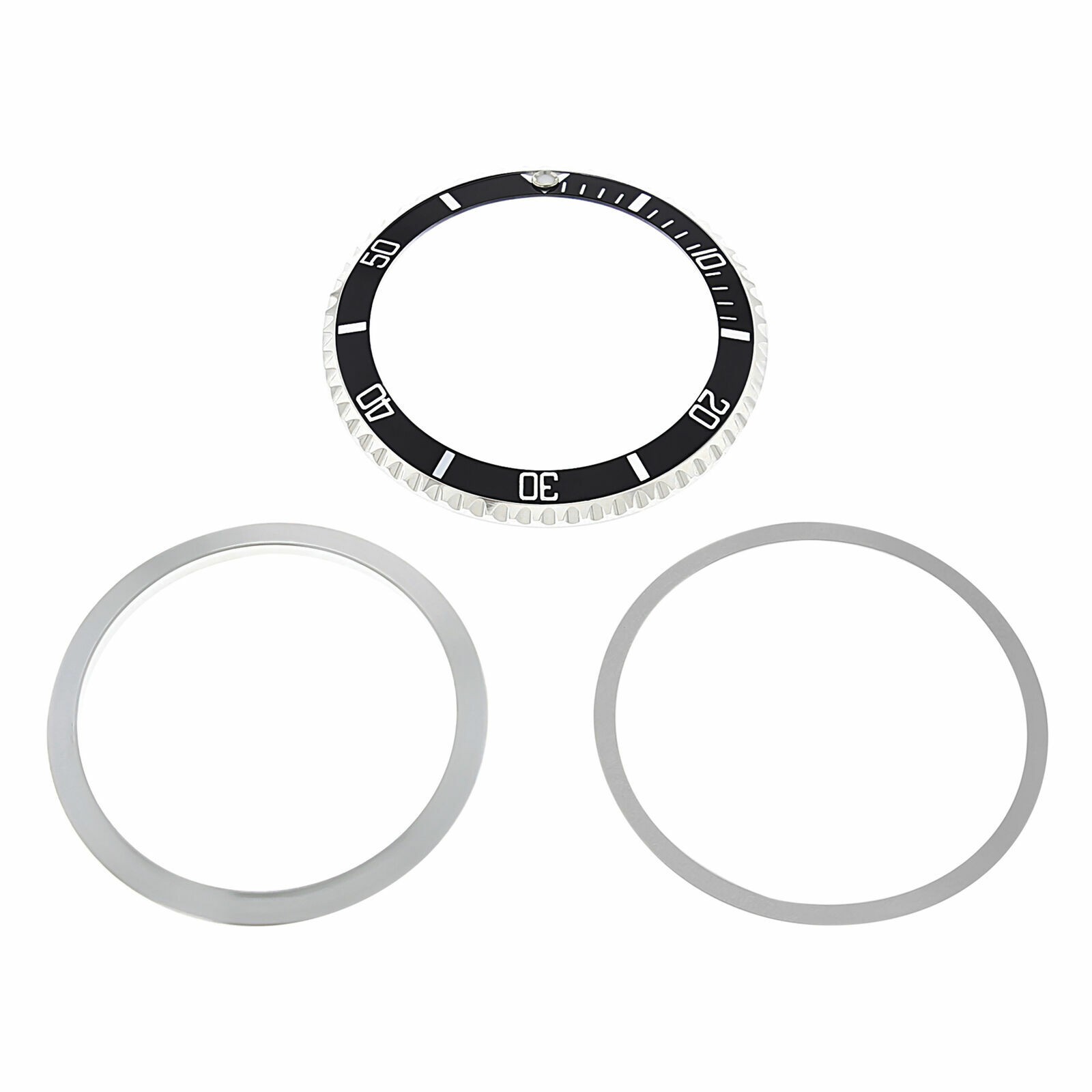 BEZEL & INSERT FOR OLDER ROLEX SUBMARINER WATCH 1680 5508 5512 5513 BLACK
