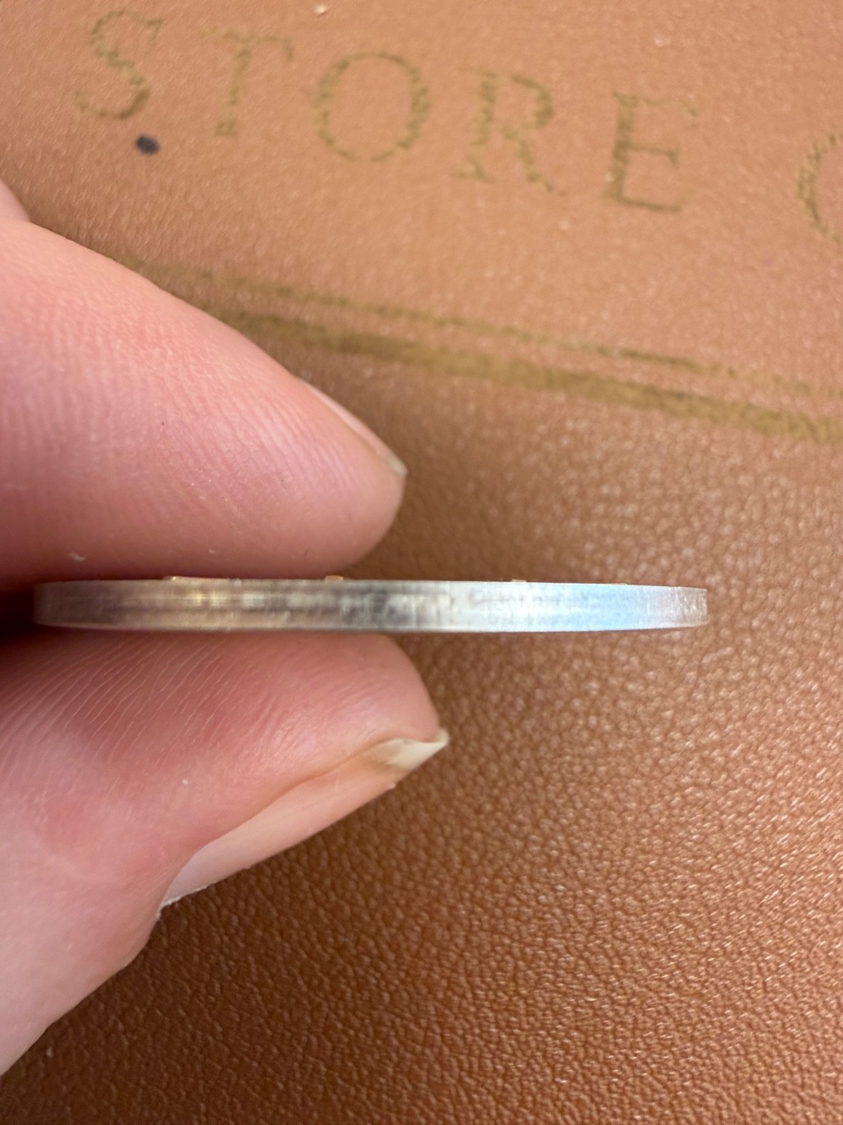 Audemars Piguet Automatic Dial Date 31mm Silver Champagne Vintage Watch Part AP